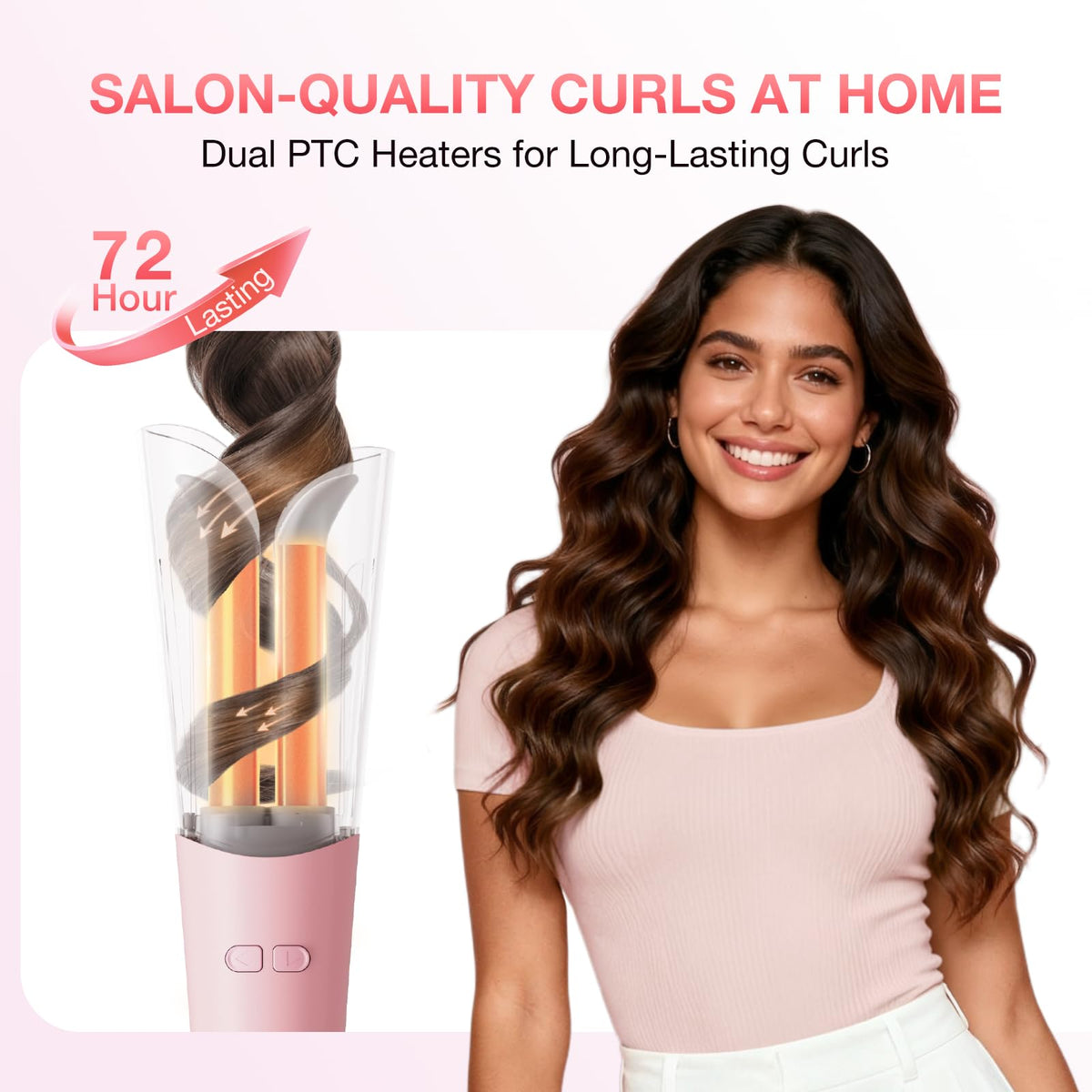 Packaging of BABONIR Automatic Curling Iron