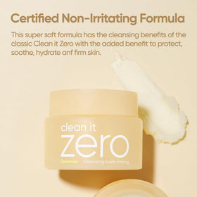 Packaging of BANILA CO Clean it Zero Firming Cleansing Balm