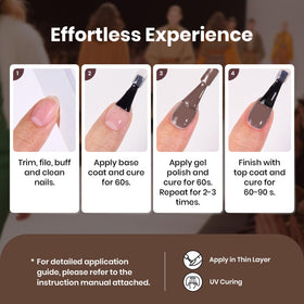 Packaging of beetles Gel Polish Fall Gel Nail Polish Set
