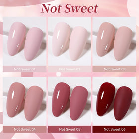 Packaging of Born Pretty Gel Nail Polish Set with 6 bottles