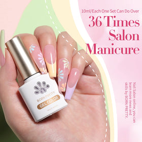 Packaging of Born Pretty pastel gel nail polish set