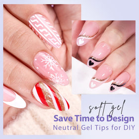 Packaging of BTArtbox Pink Press On Nails