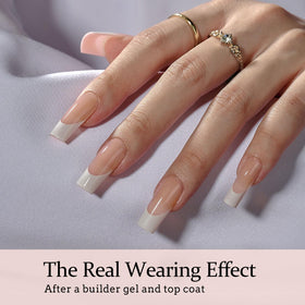 Packaging of BTARTBOXNAILS French Tip Press On Nails