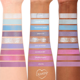 Packaging of ColourPop Eyeshadow Palette on a flat surface