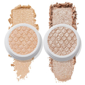 Packaging of ColourPop Glimmering Neutrals Super Shock Eye Shadow Duo