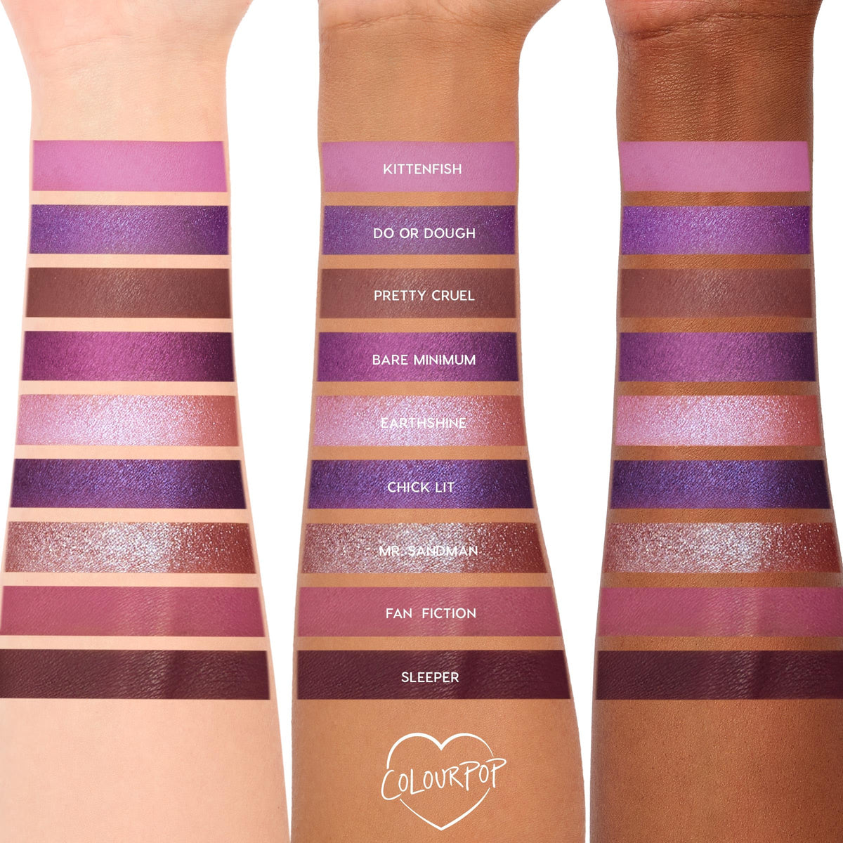 Packaging of ColourPop It's My Pleasure Eyeshadow Palette
