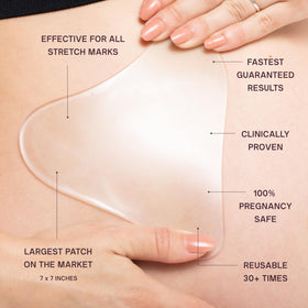 Packaging of Dermaclara Large Silicone Body Patch