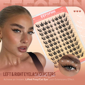 Packaging of Eefofnn Manga Lash Clusters Kit