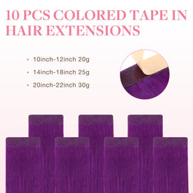 Packaging of GOO GOO Tape-In Hair Extensions