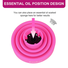 Packaging of KingKam Collapsible Silicone Hair Diffuser