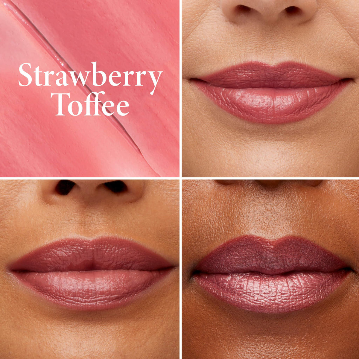 Packaging of LAURA GELLER Italian Marble Sheer Hydrating Lipstick Strawberry Toffee