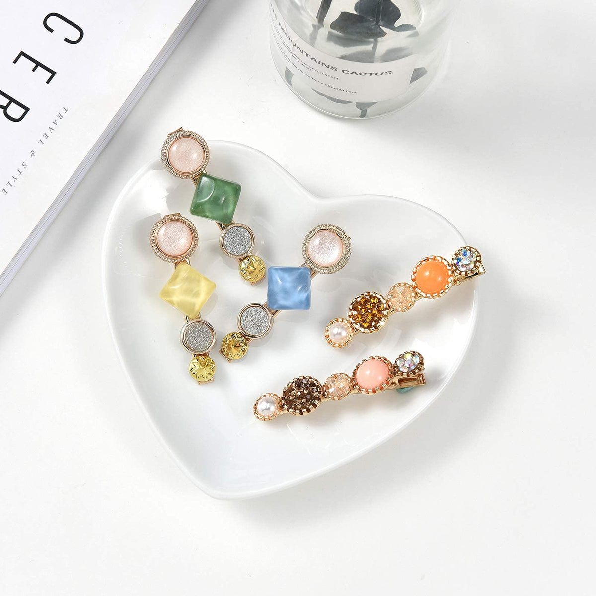 Packaging of Mehayi 20 PCS hair clips set