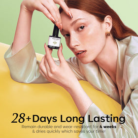 Packaging of modelones Green Gel Nail Polish Set