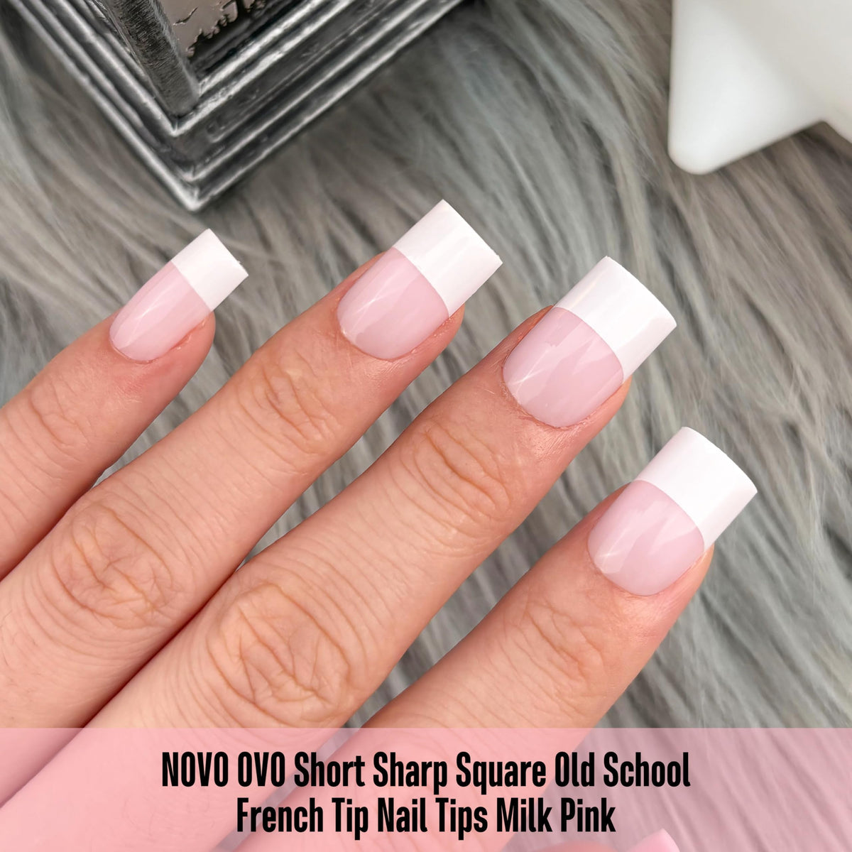Packaging of NOVO OVO French Tip Nail Tips