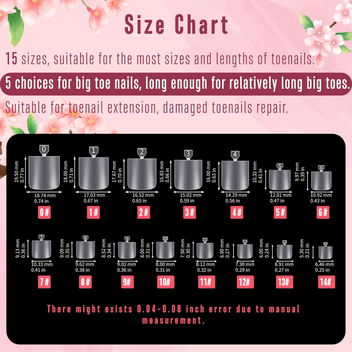 Packaging of NOVO OVO Sharp Square Toe Nail Tips