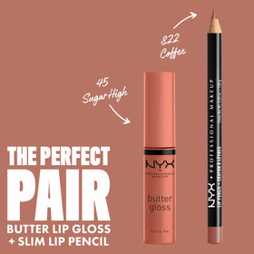 Packaging of NYX Butter Gloss Pack of 3