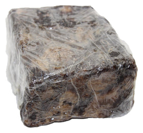 Packaging of Our Earth's Secrets Premium Raw African Black Soap