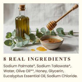 Packaging of PROVENCE ESSENTIALS Natural Beef Tallow Soap Bars