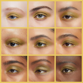 Packaging of Pure Ziva Shiny Gold Champagne Eyeshadow
