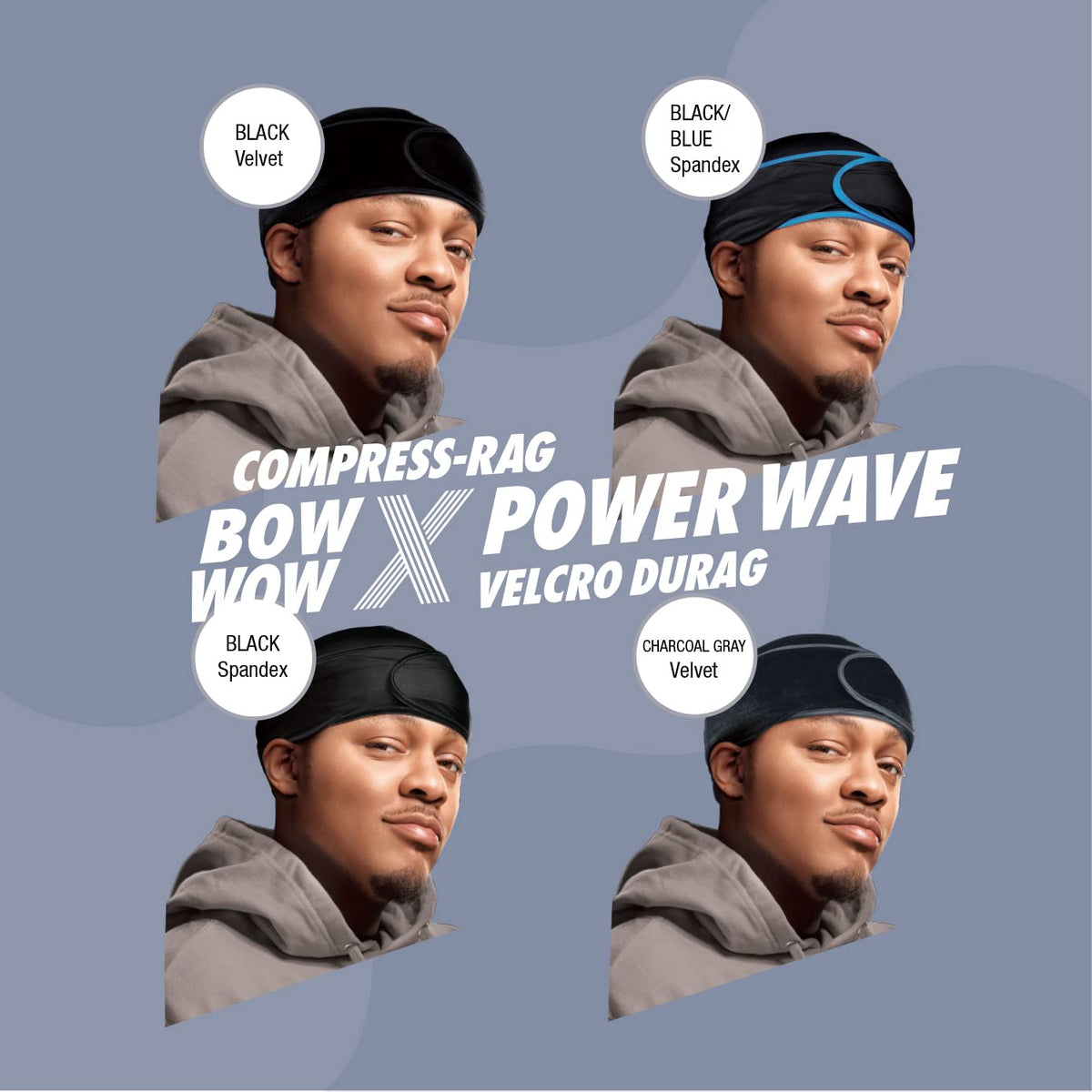 Packaging of Red by Kiss Bow Wow X Power Wave Durag