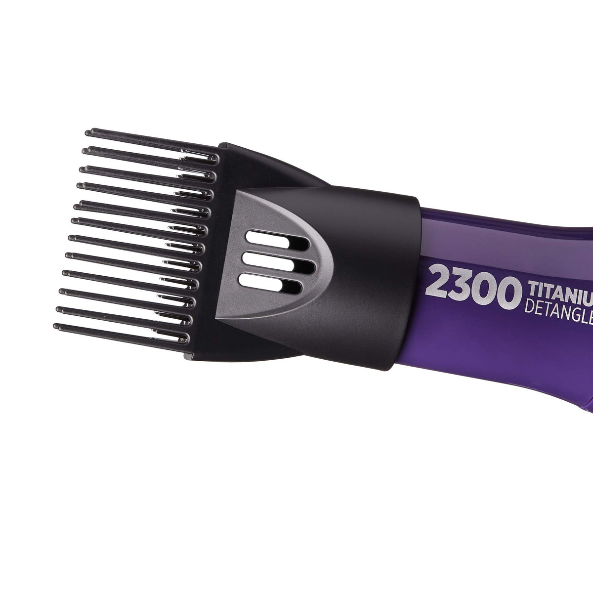 Packaging of Red by Kiss Titanium 2300 Detangler Hair Dryer