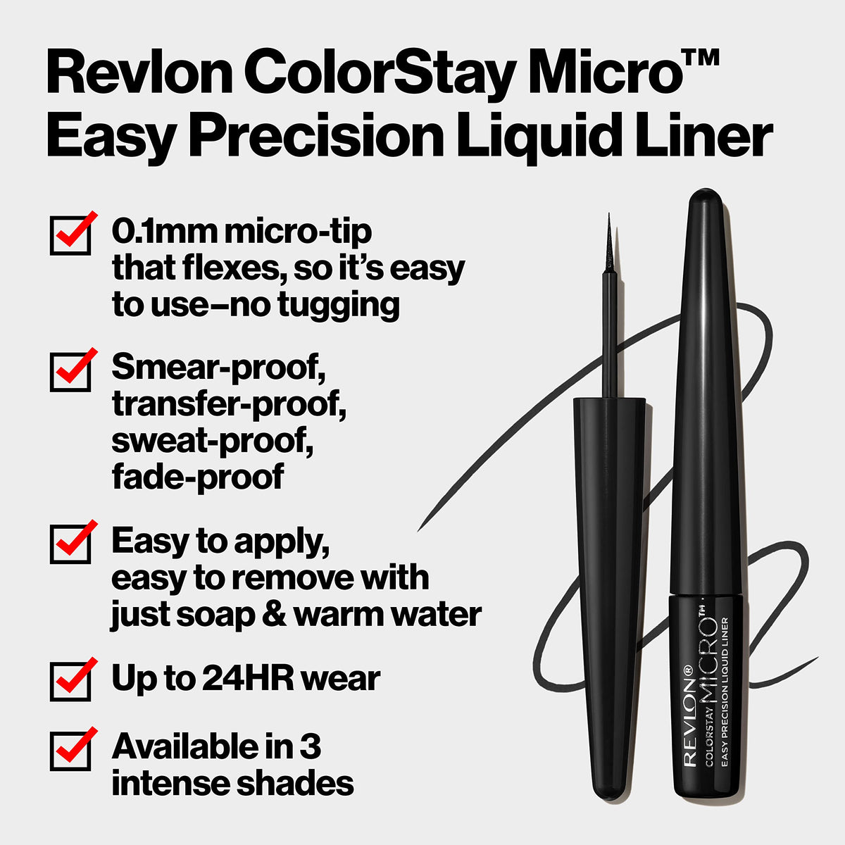 Packaging of REVLON ColorStay Micro Easy Precision Liquid Liner