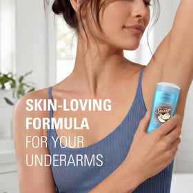 Packaging of Secret Fresh Antiperspirant Deodorant with three sticks
