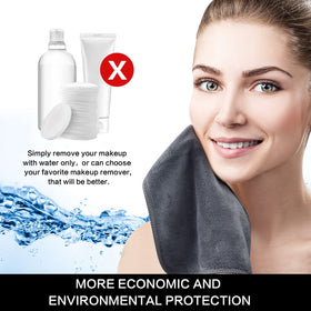 Packaging of SINLAND Microfiber Facial Cloths 10 pack
