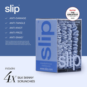 Packaging of SLIP Silk Hair Ties Set of 4