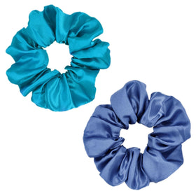 Packaging of Sufermoe satin silk hair scrunchies