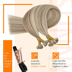 Packaging of Sunny Hair 22 Inch Flat Tip Extensions