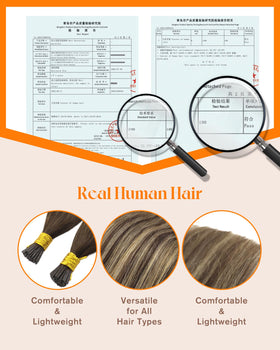 Packaging of Sunny Hair 22 Inch I-Tip Extensions