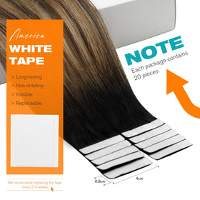 Packaging of Sunny Hair Ombre Extensions 20in