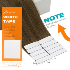 Packaging of Sunny Hair Tape in Hair Extensions