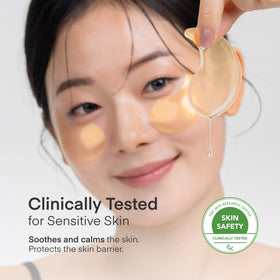 Packaging of TEREZ & HONOR 24K Gold Eye Patches