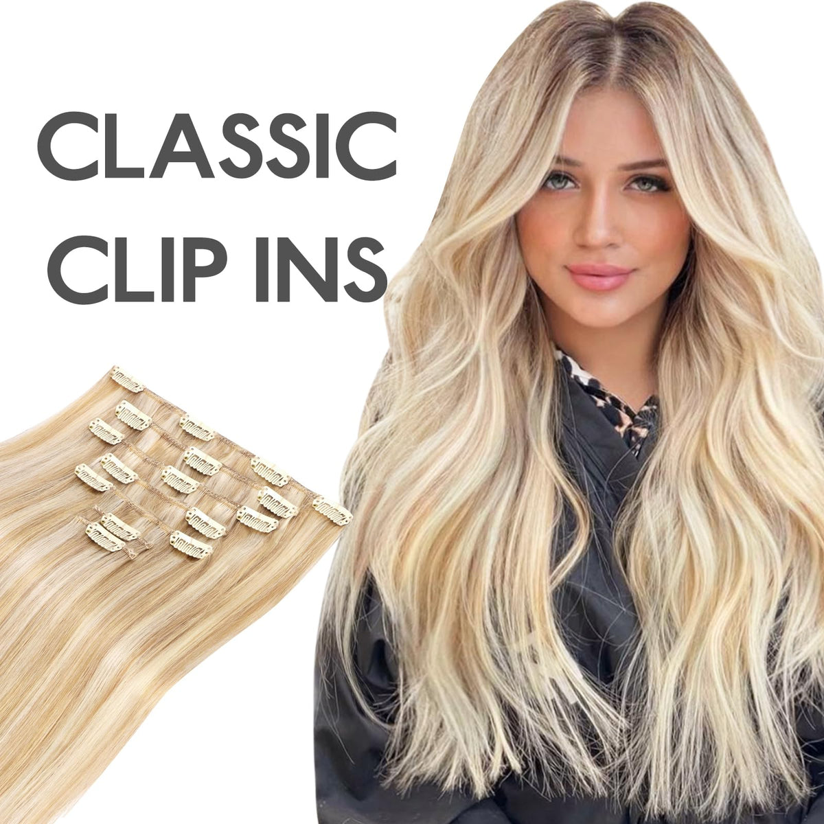 Packaging of Wennalife Clip In Hair Extensions
