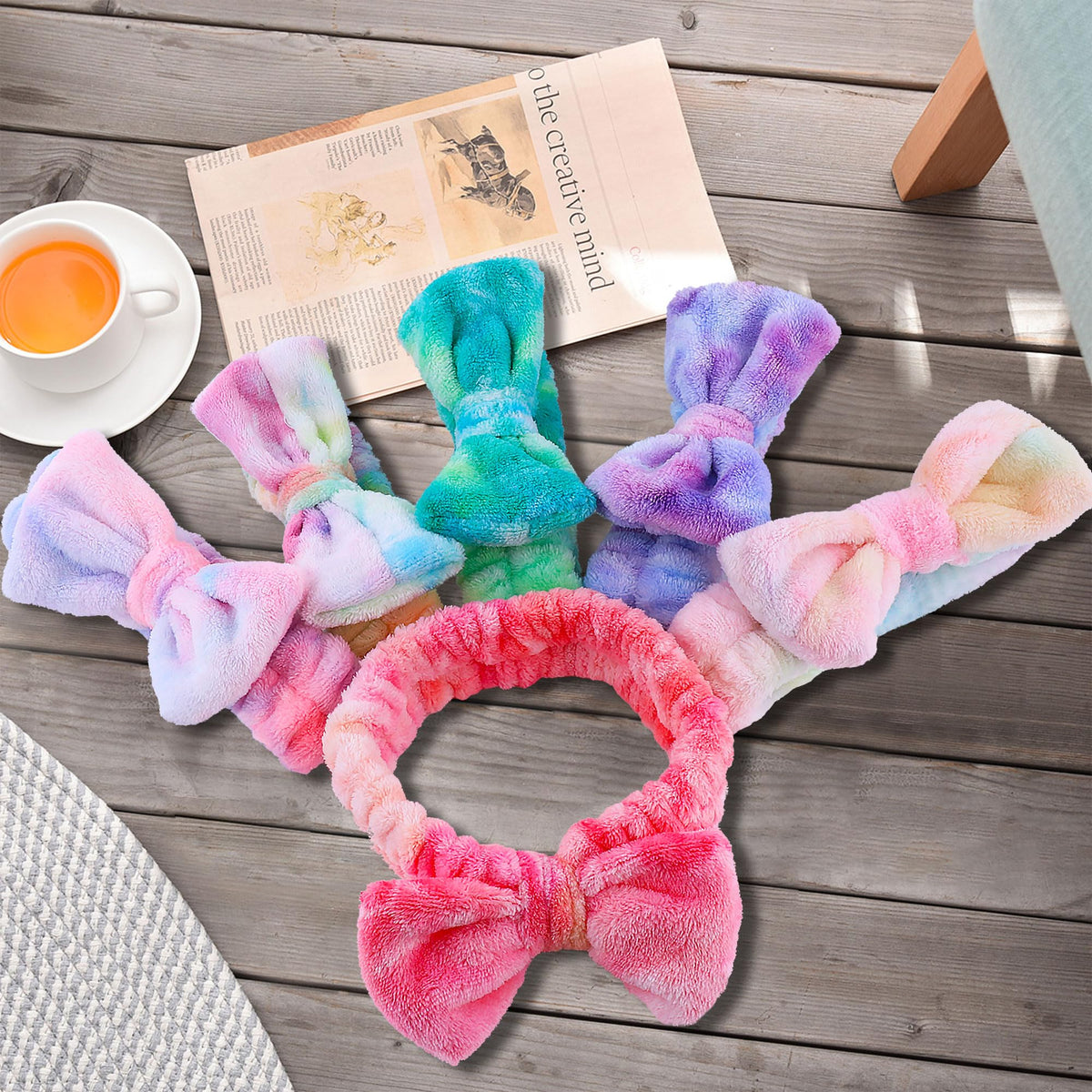 Packaging of WSYUB Skincare Headband Set