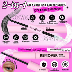 Packaging of Yawamica DIY Lash Clusters Kit