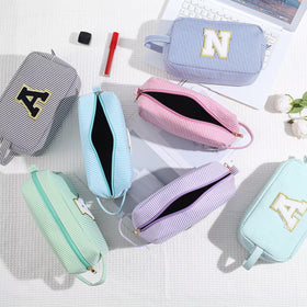 Packaging of YOOLIFE Personalized Initial Makeup Bag