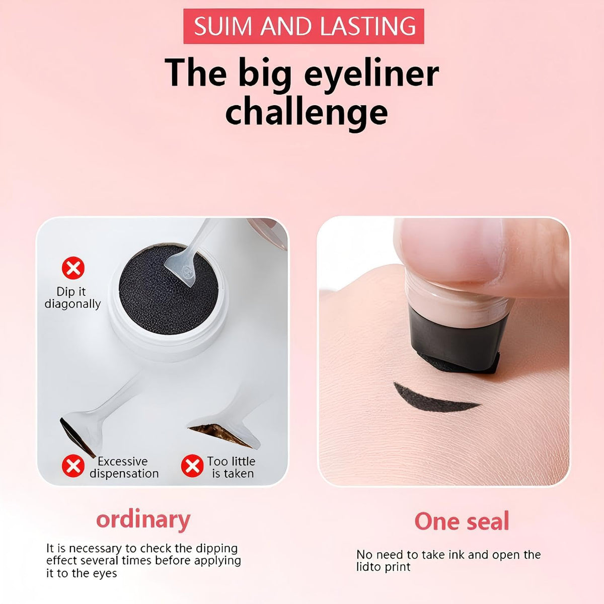 PAGE VINE Winged Eyeliner Stamp Pen side view