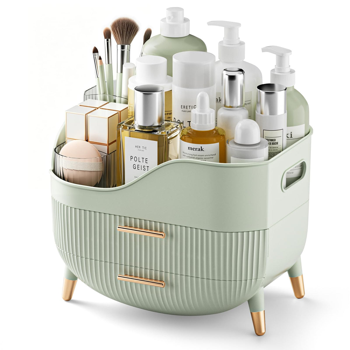 Pajiriona Makeup Organizer front view with drawers