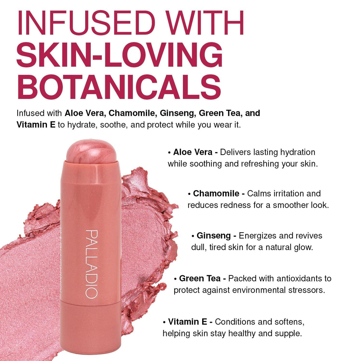 Palladio I'm Blushing 2-in-1 Cheek and Lip Tint packaging