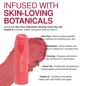 Palladio I'm Blushing Cheek and Lip Tint packaging