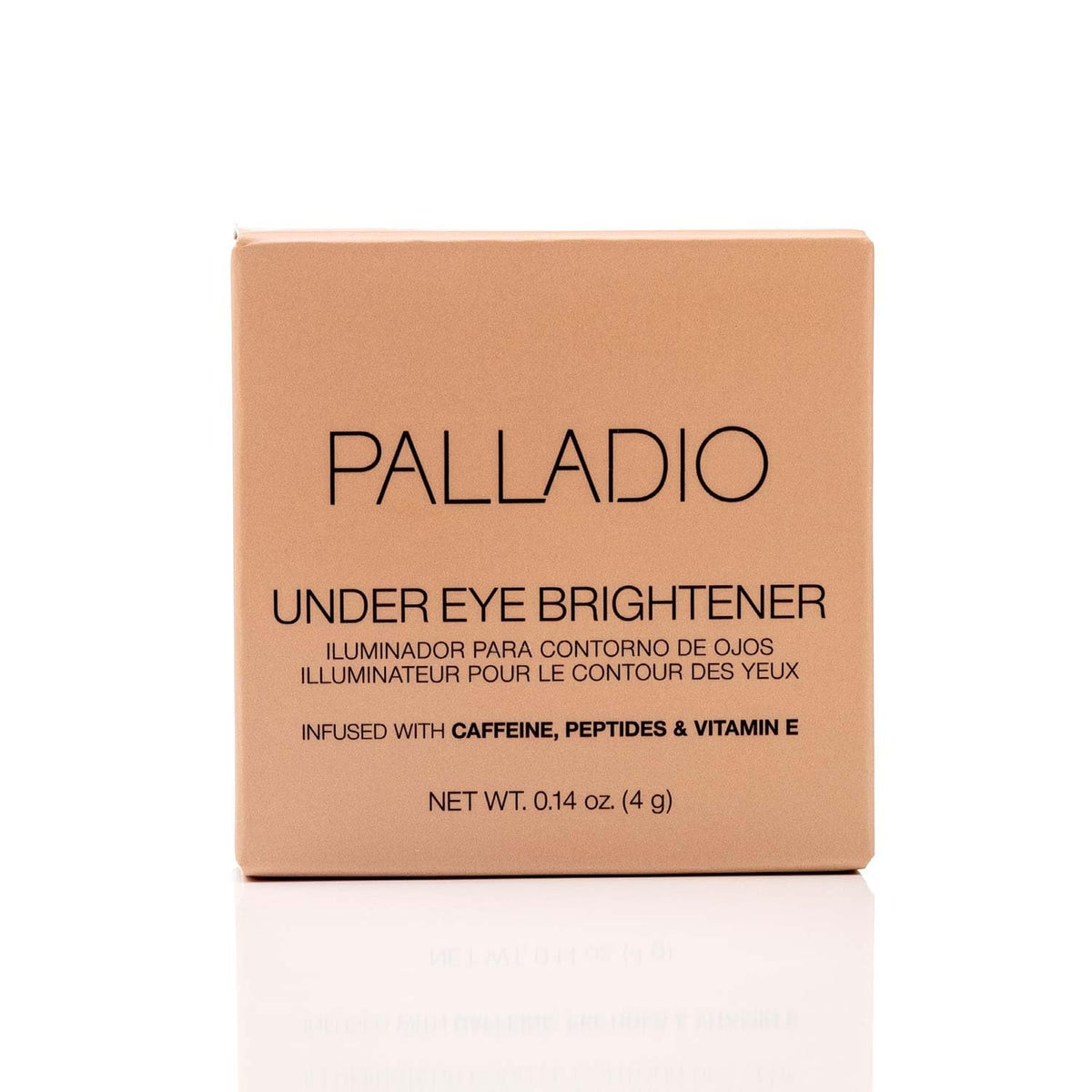 Palladio Under Eye Brightener Golden Tan 40g application demo