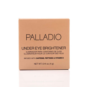 Palladio Under Eye Brightener Golden Tan 40g application demo