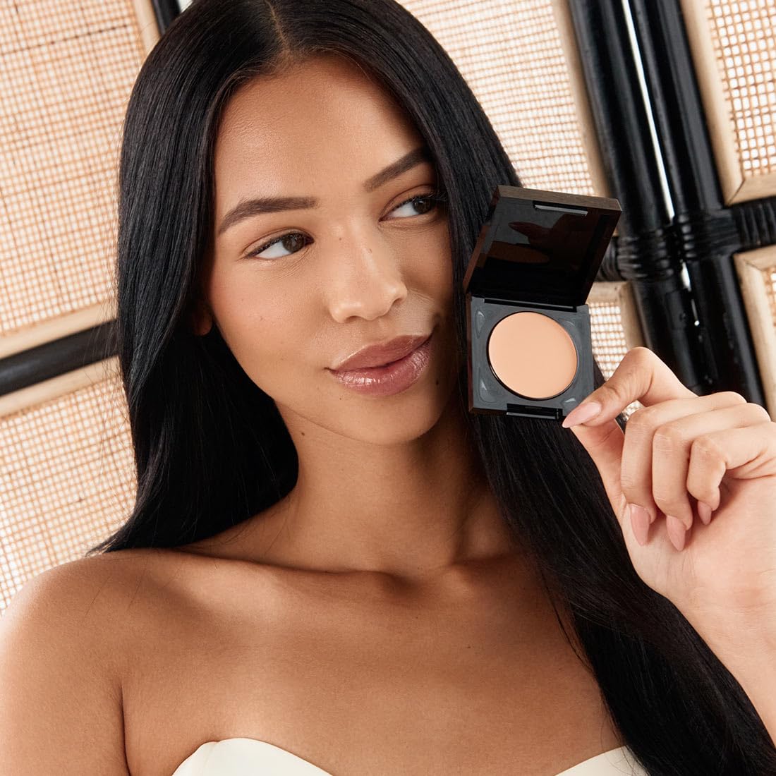 Palladio Under Eye Brightener Medium Nude shade comparison