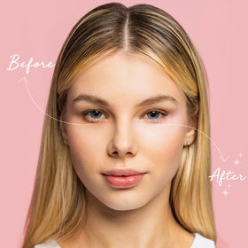 Palladio Under Eye Brightener Soft Pink with applicator