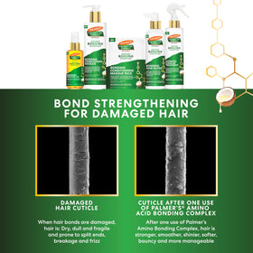 Palmer's Amino Bonding Hair Mask on a bathroom counter