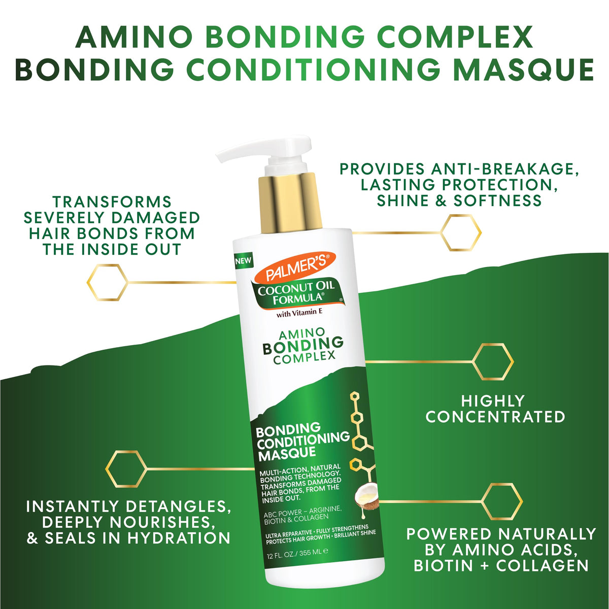Palmer's Amino Bonding Hair Mask texture close-up