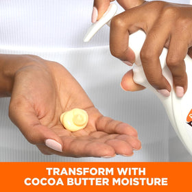 Palmer's Cocoa Butter Body Lotion application on skin